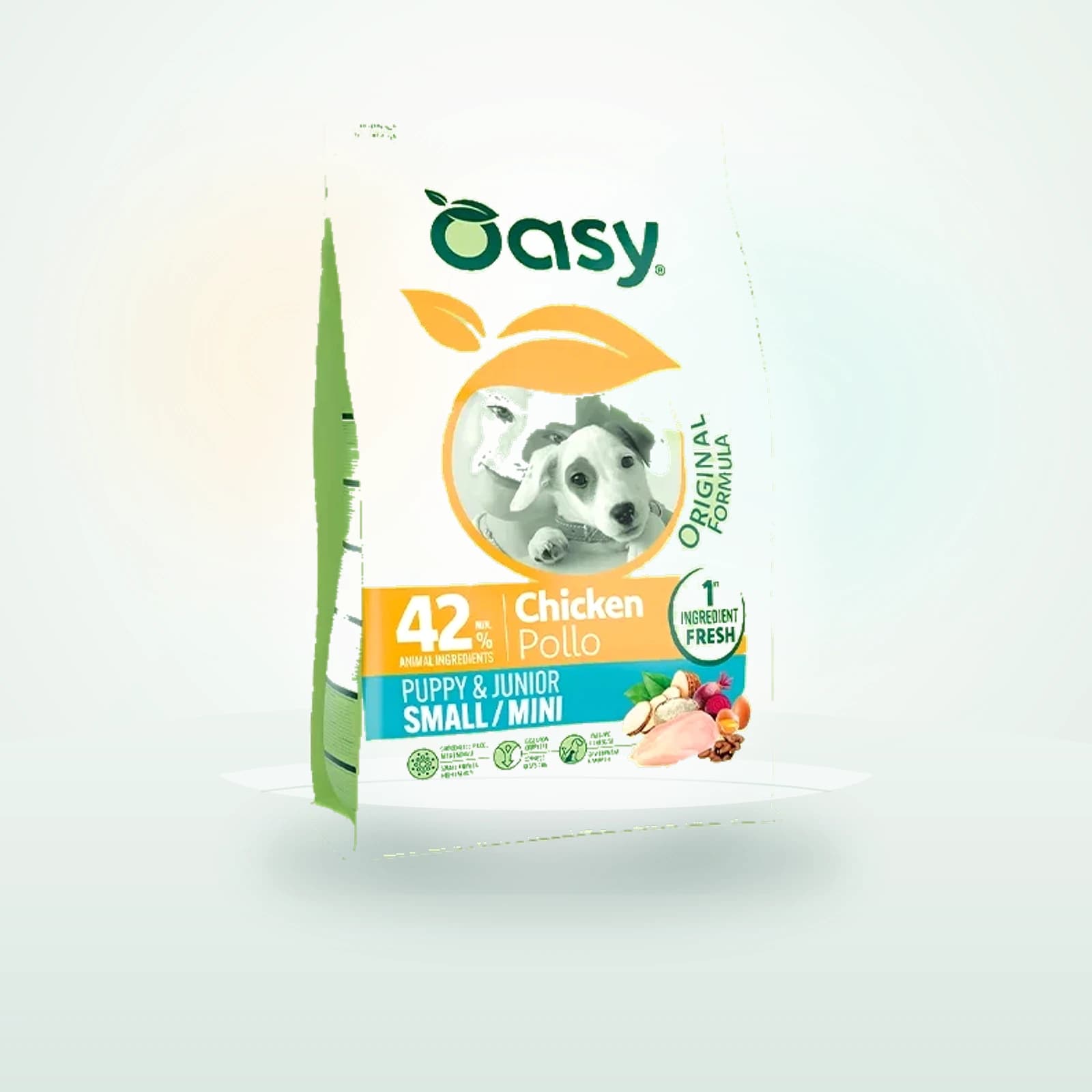 Oasy ORIGINAL FORMULA • Puppy & Junior Small/Mini Pollo